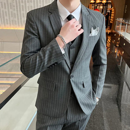 Mattias | Business Striped Men's Suit