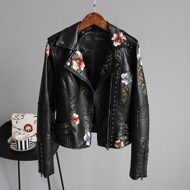 Maudna | Leather Ladies Jacket