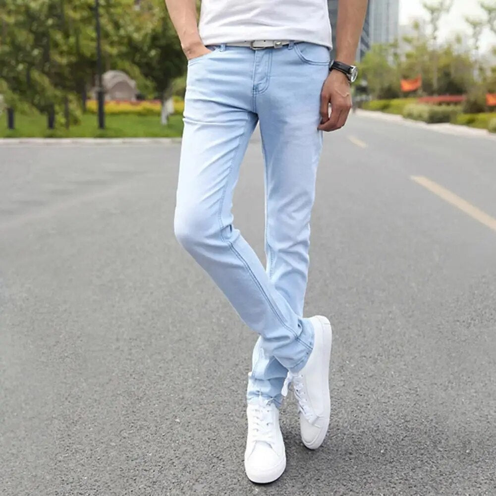 Mees | Elastic Slim Fit Jeans for Men