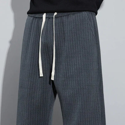 Memphis | Black Velvet Trousers