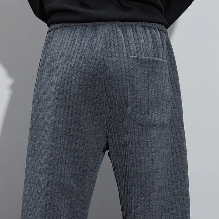 Memphis | Black Velvet Trousers