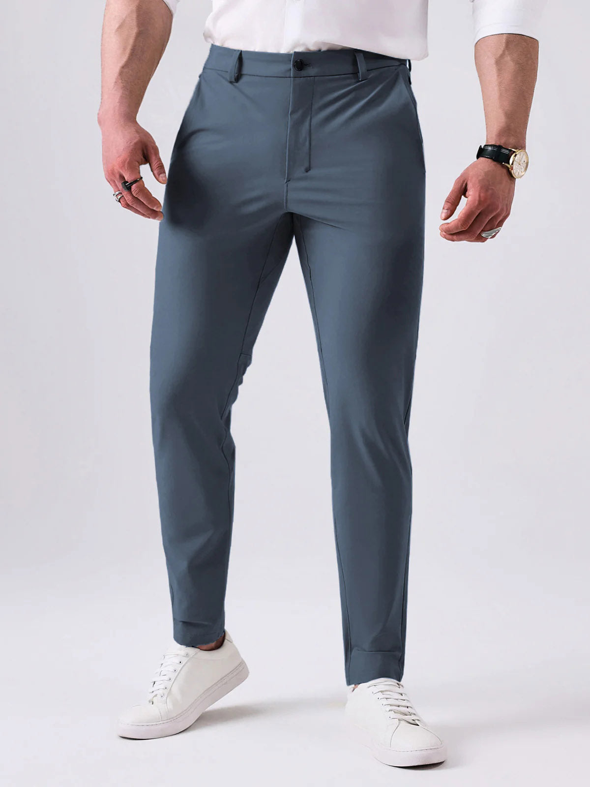 Mike | Slim Fit Trousers