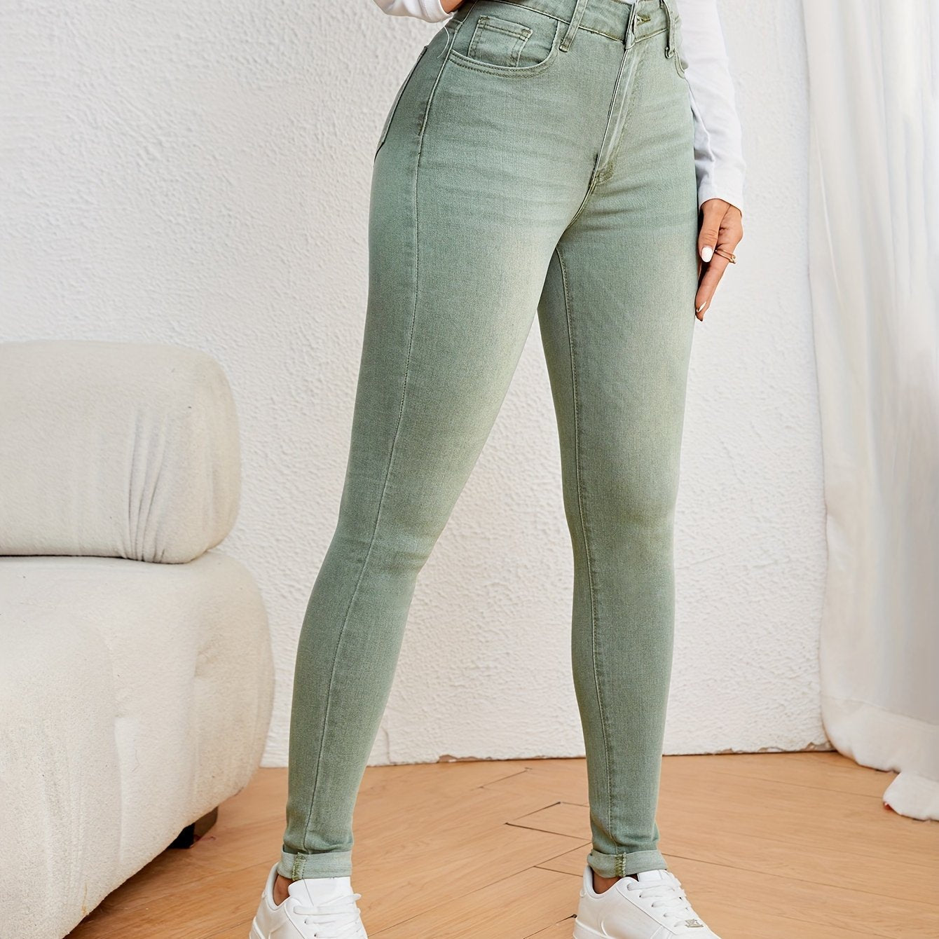Mila | Women's Slim Fit High-Waisted Jeans