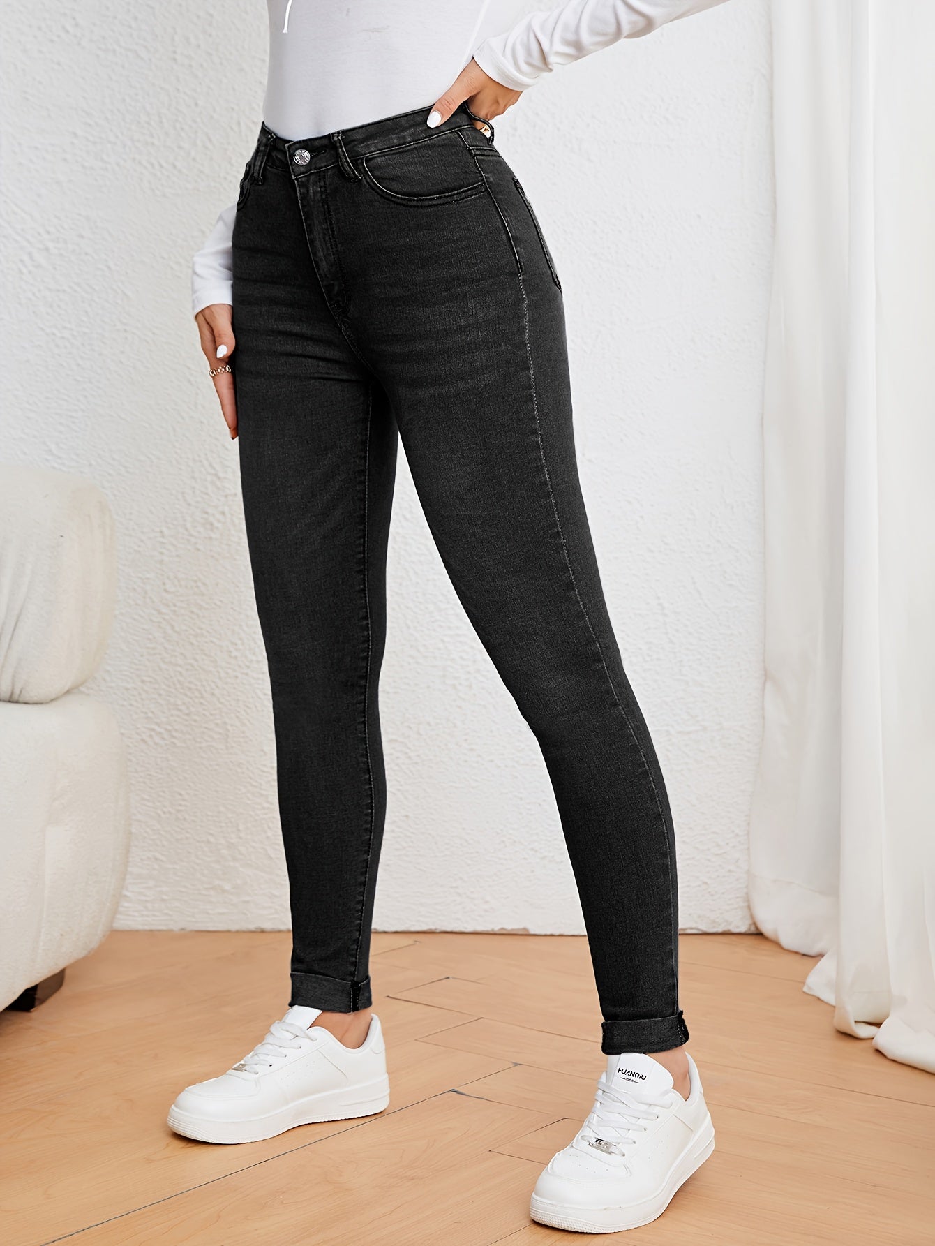 Mila | Women's Slim Fit High-Waisted Jeans