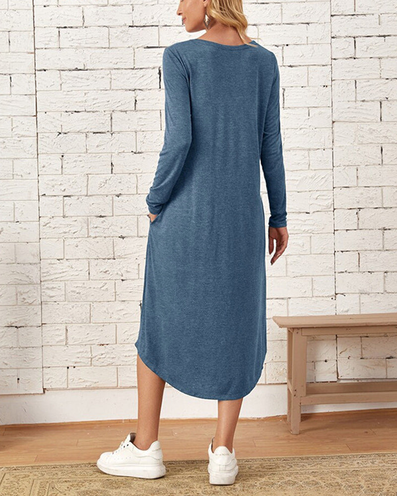 Milleke | Ladies' Dress with Long Sleeves