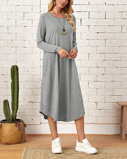 Milleke | Ladies' Dress with Long Sleeves
