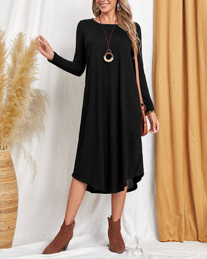 Milleke | Ladies' Dress with Long Sleeves