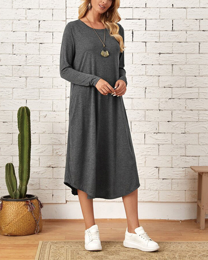 Milleke | Ladies' Dress with Long Sleeves