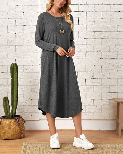 Milleke | Ladies' Dress with Long Sleeves