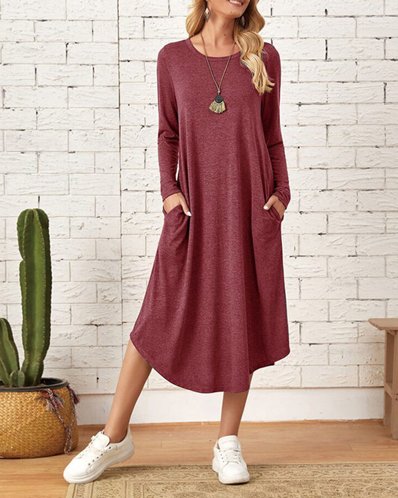 Milleke | Ladies' Dress with Long Sleeves