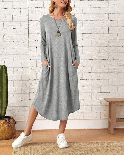 Milleke | Ladies' Dress with Long Sleeves