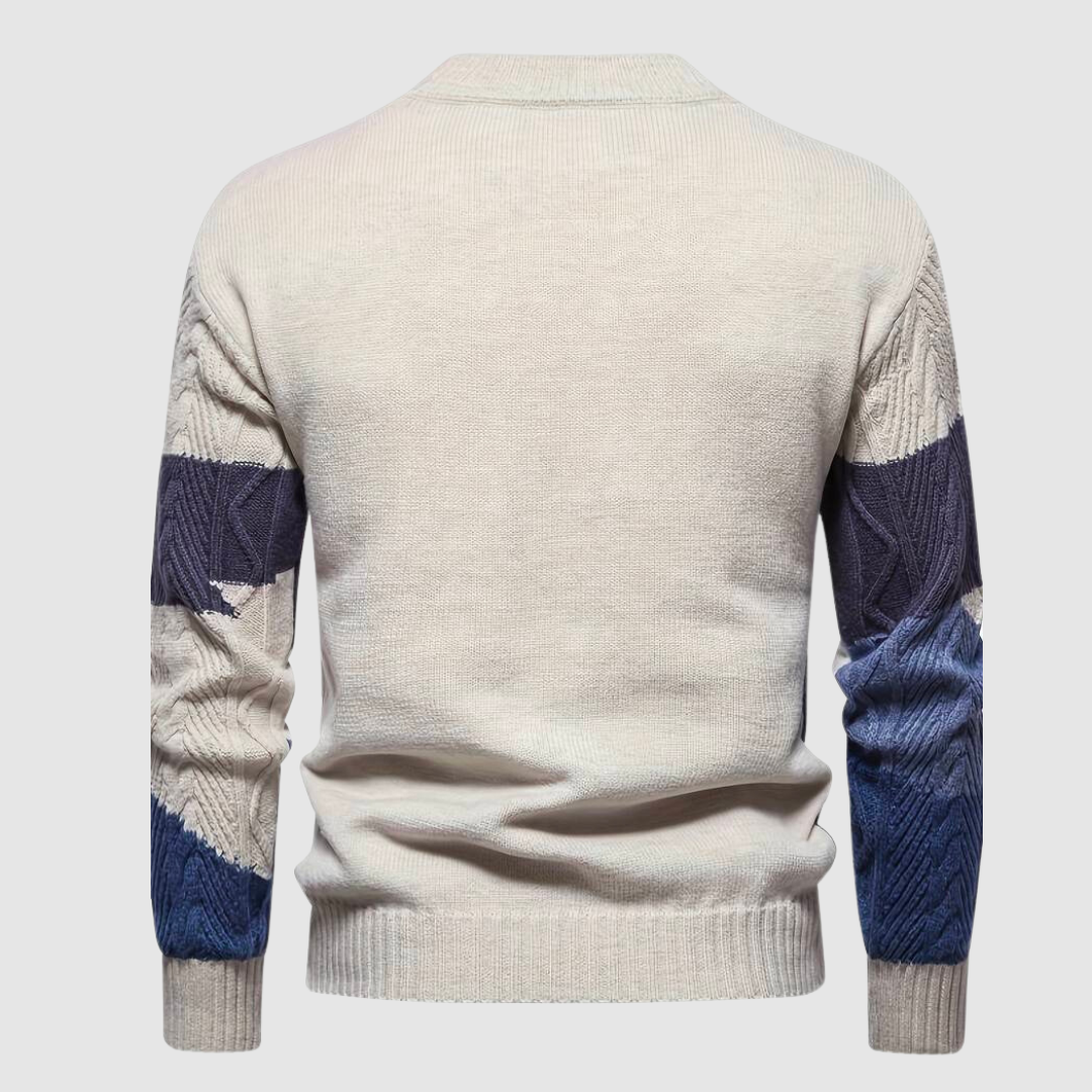 Nadim | Luxe and stylish men's jumper with print