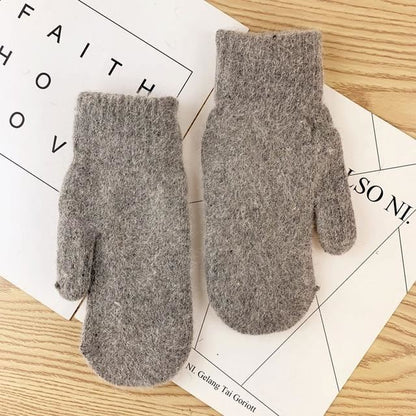 Nessa | Warm & Stylish Plush Mittens