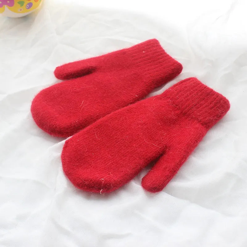 Nessa | Warm & Stylish Plush Mittens