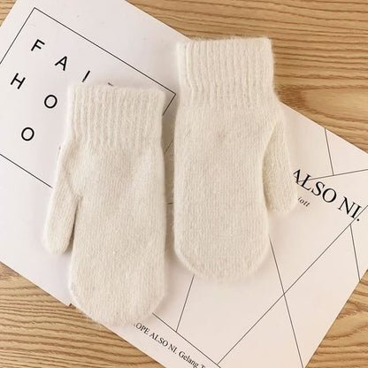 Nessa | Warm & Stylish Plush Mittens