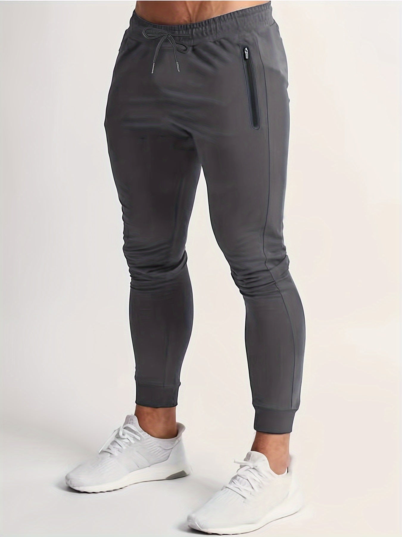 Niels | Sporty Men's Trousers with Zipped Pockets