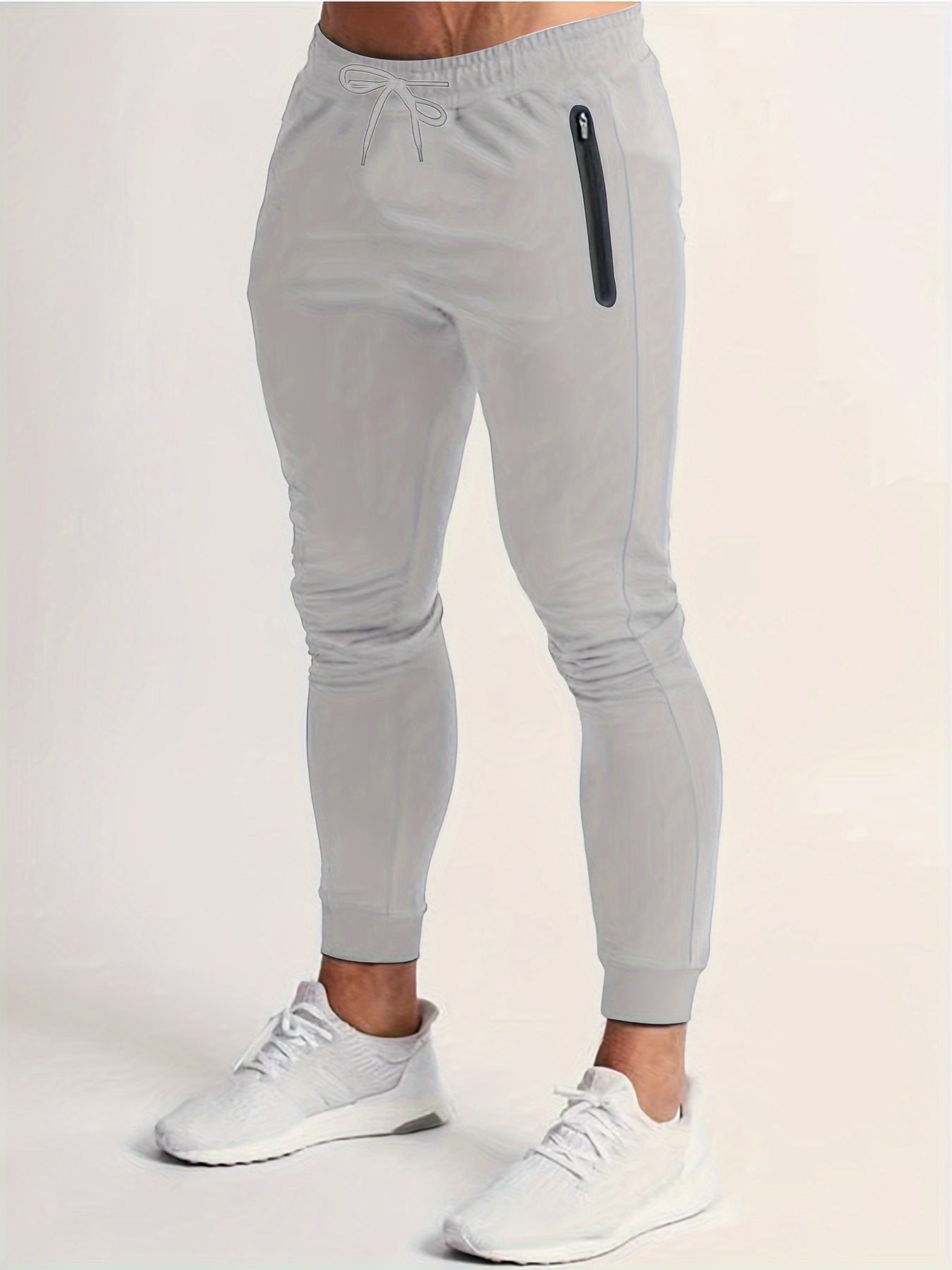 Niels | Sporty Men's Trousers with Zipped Pockets