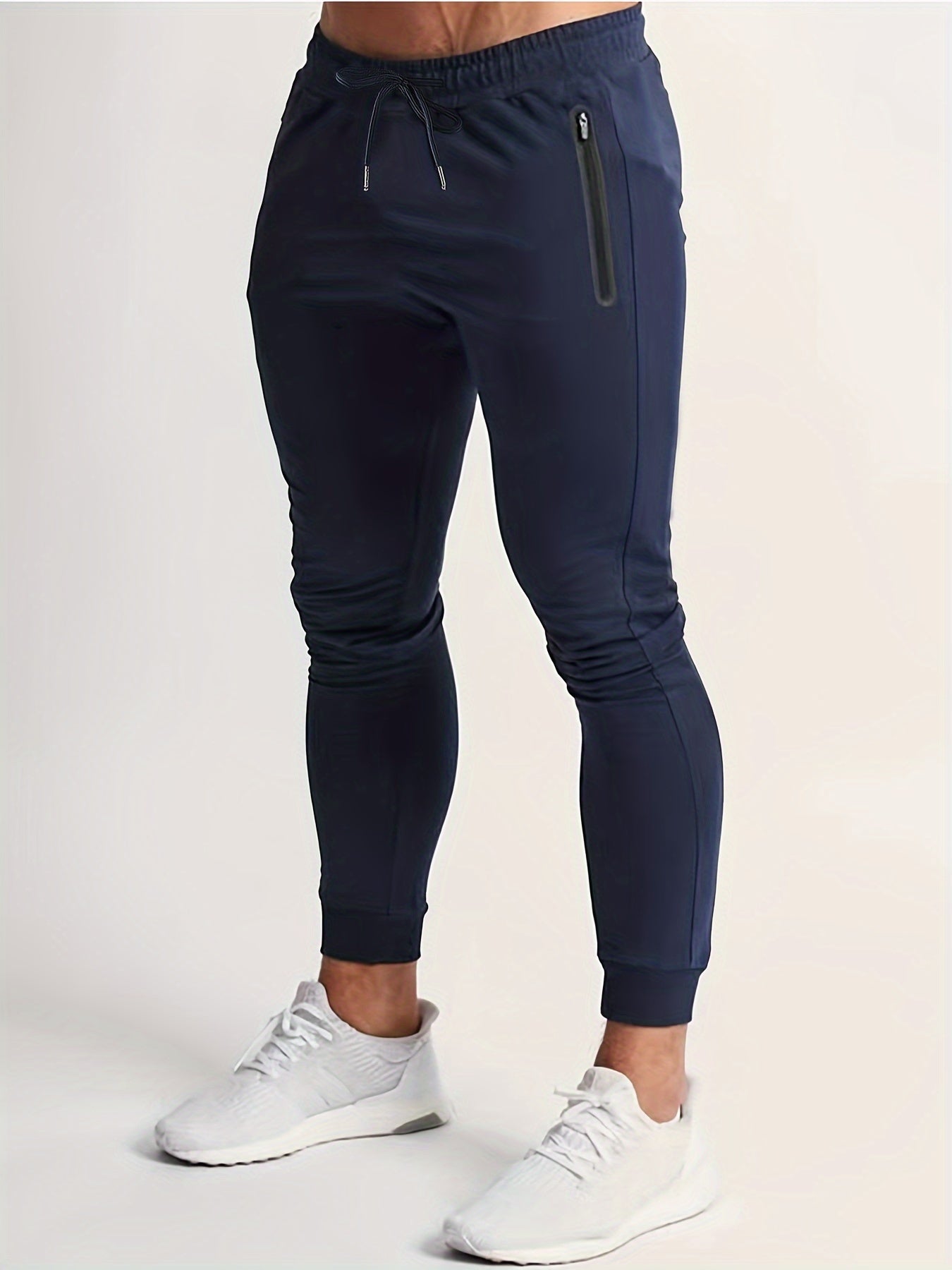 Niels | Sporty Men's Trousers with Zipped Pockets