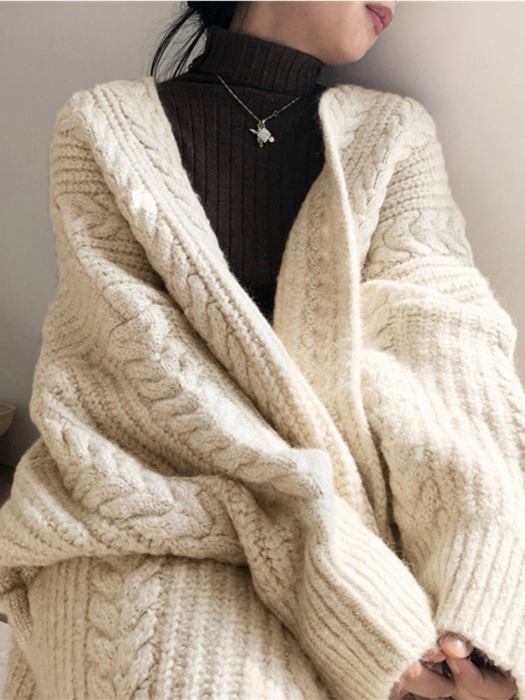Nikki | Comfortable Long Ladies Cardigan