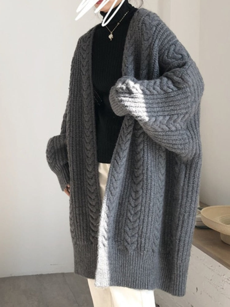 Nikki | Comfortable Long Ladies Cardigan