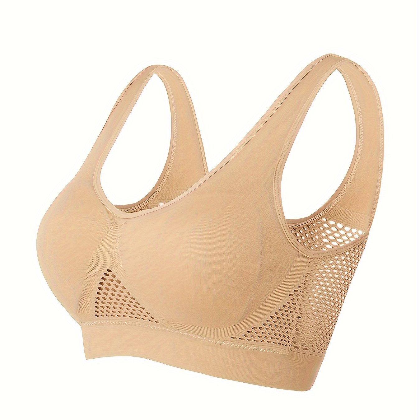 Nina | Breathable sports bra with built-in pads