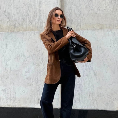 Nina | Suede Ladies' Jacket