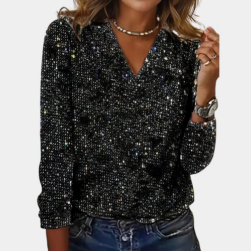 Nina | Glitter Top for Women