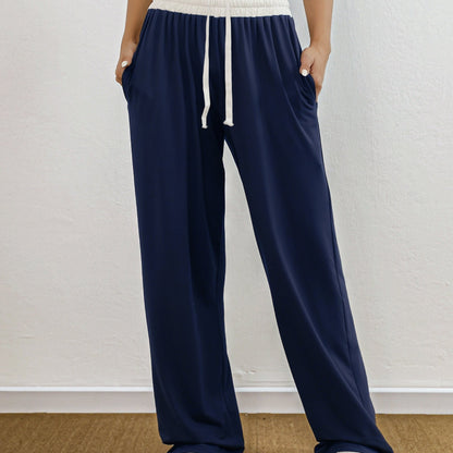 Nina | High Stretch Colour Block Training Trousers with Pockets