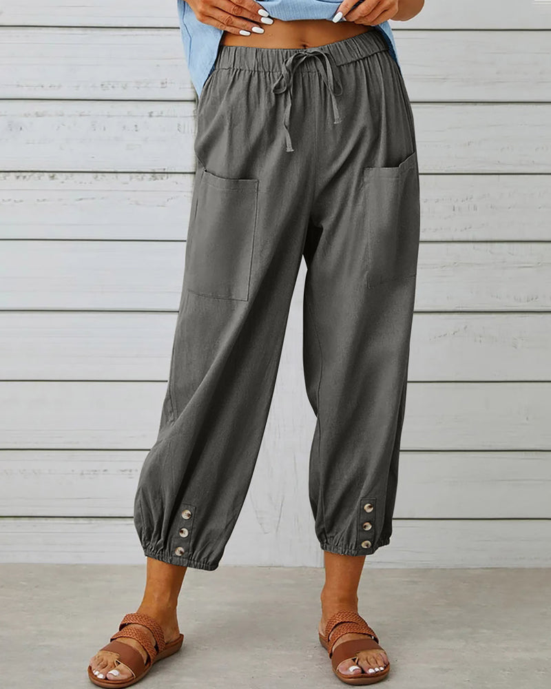 Nina | Loose Trousers with High Waist