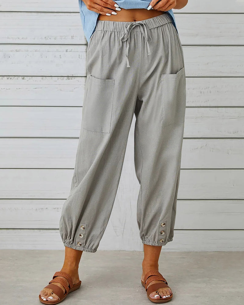 Nina | Loose Trousers with High Waist