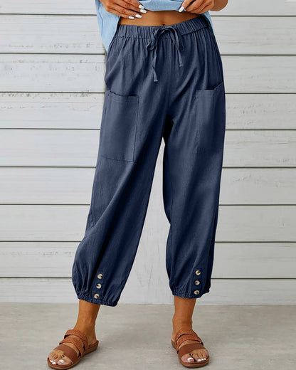 Nina | Loose Trousers with High Waist