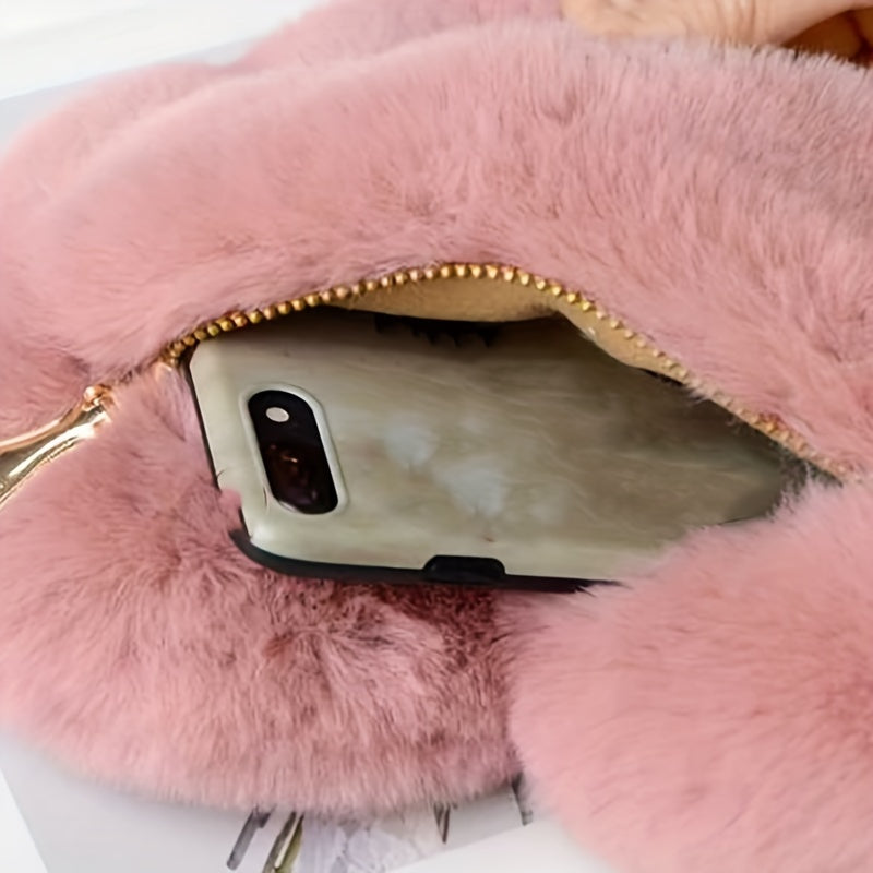 Nina | Cute Plush Heart-Shaped Bag