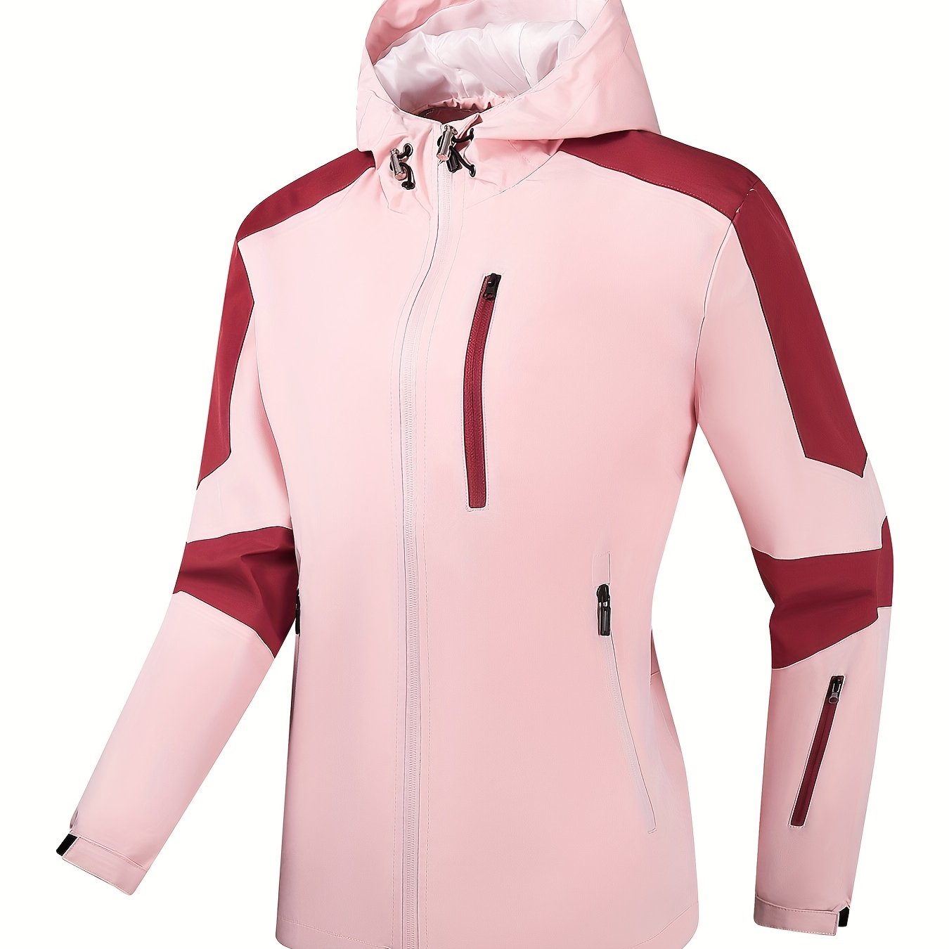 Nina | Sporty Women's Outdoor Jacket with Hood and Zip Pockets