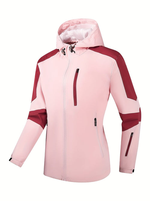 Nina | Sporty Women's Outdoor Jacket with Hood and Zip Pockets