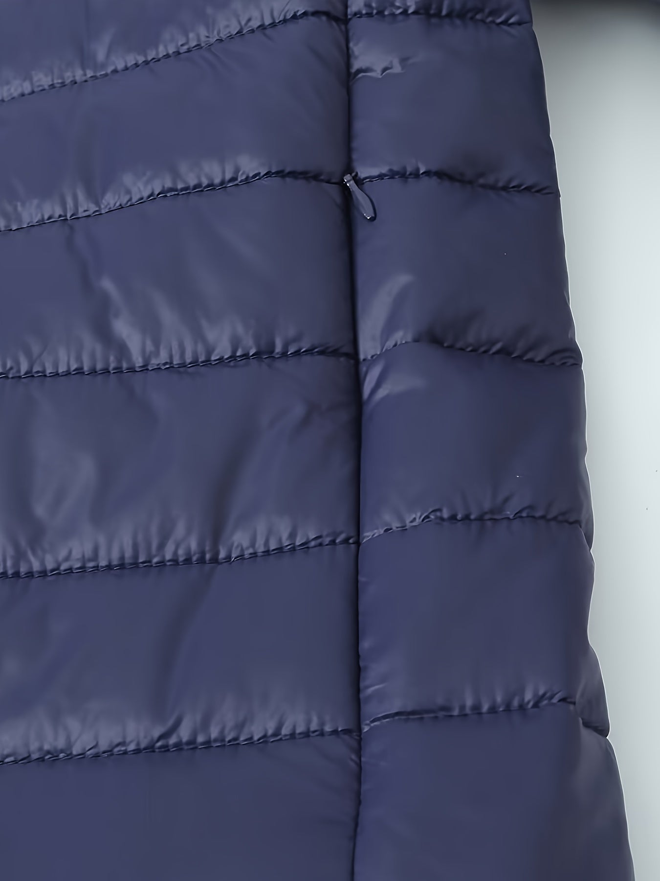 Nina | Warm puffy jacket with zip and faux fur lining