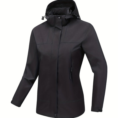 Nina | Water-resistant women's outdoor jacket with hood