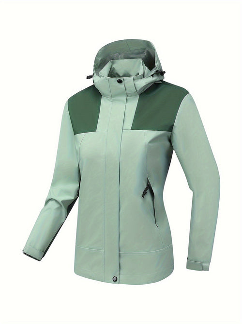 Nina | Water-resistant women's outdoor jacket with hood