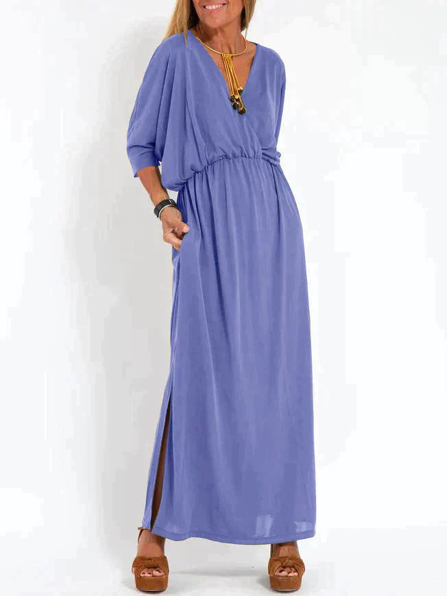 Nina | Black Elegant Maxi Dress