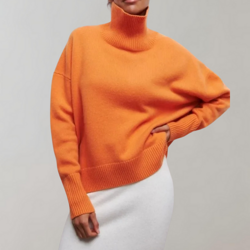Noa | Lightweight Summer Roll Neck Jumper