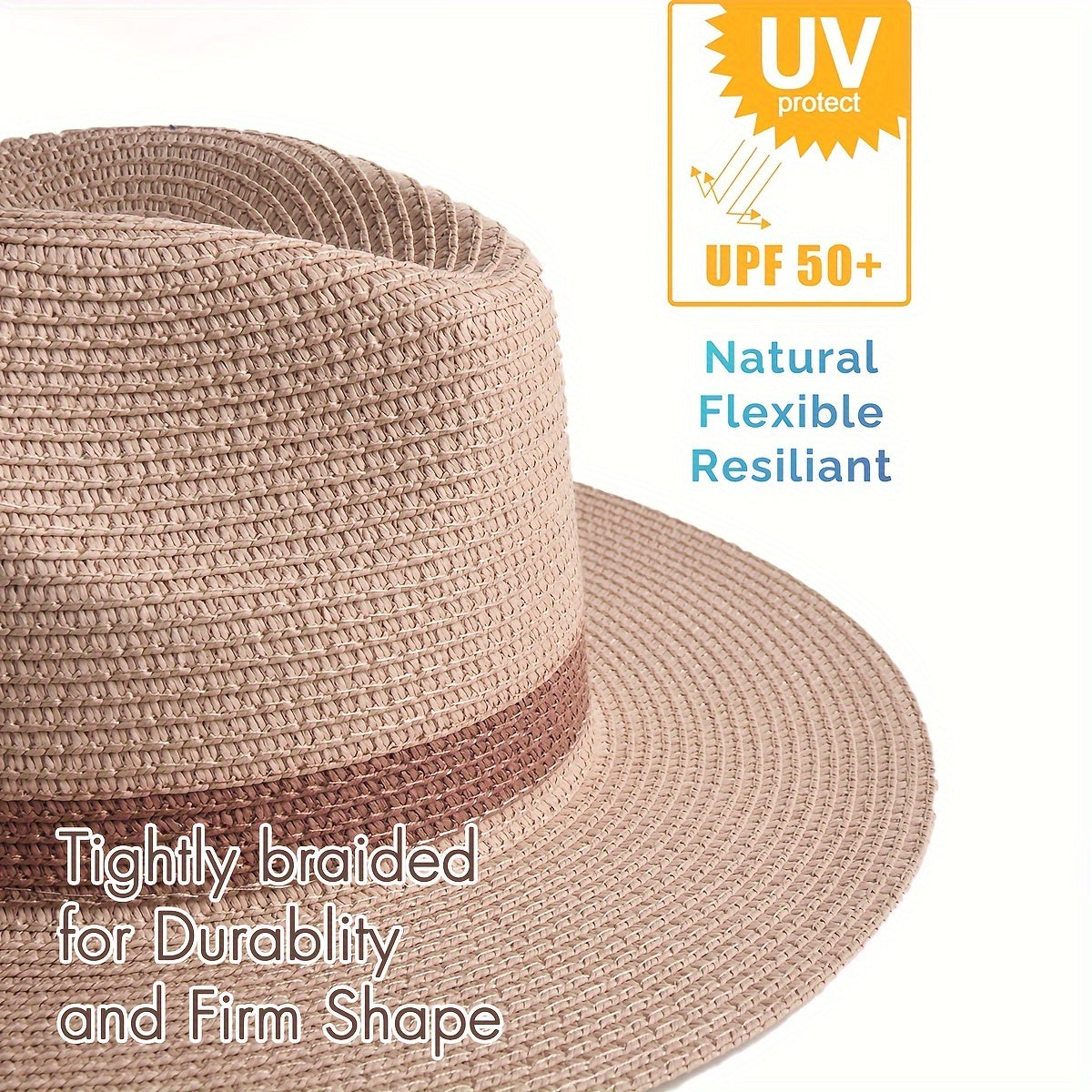 Noa | Fashionable Panama Hat with Wide Brim