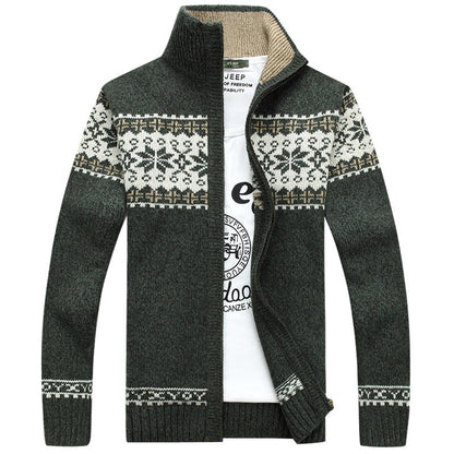 Noah | Christmas Snowflake Wool Men's Jumper