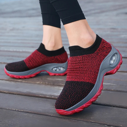 Supportive shoes with arch support