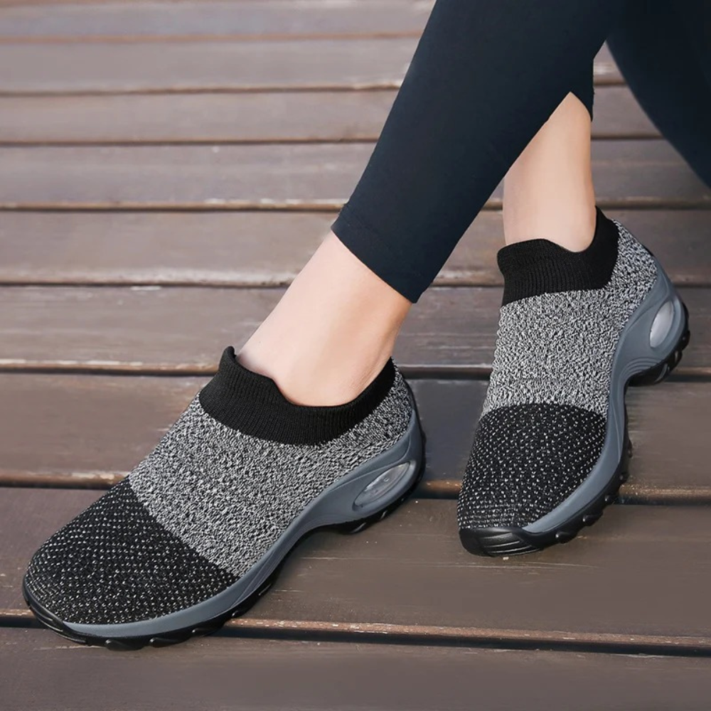 Supportive shoes with arch support