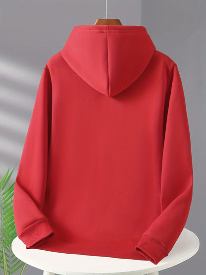 Papaclaus | Santa hoodie with pocket and long sleeves