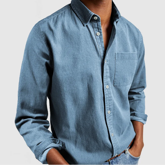 Peter | Cotton Linen Men's Shirt