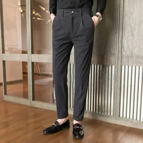 Pierre | Slim Fit Corduroy Trousers