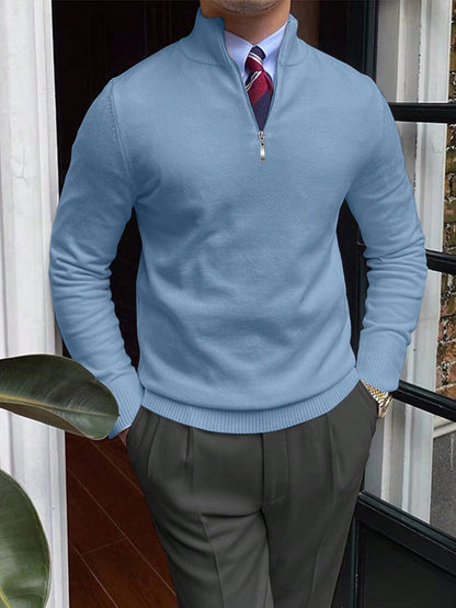 Piet | Men's Roll Neck Jumper in Old Money Style