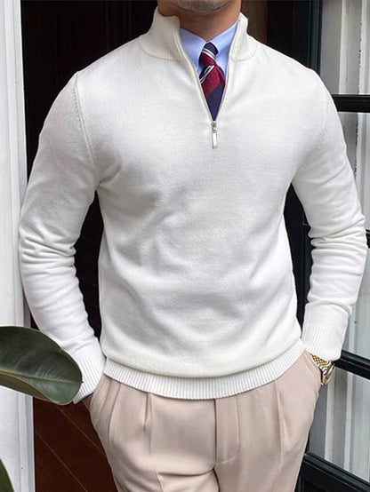 Piet | Men's Roll Neck Jumper in Old Money Style