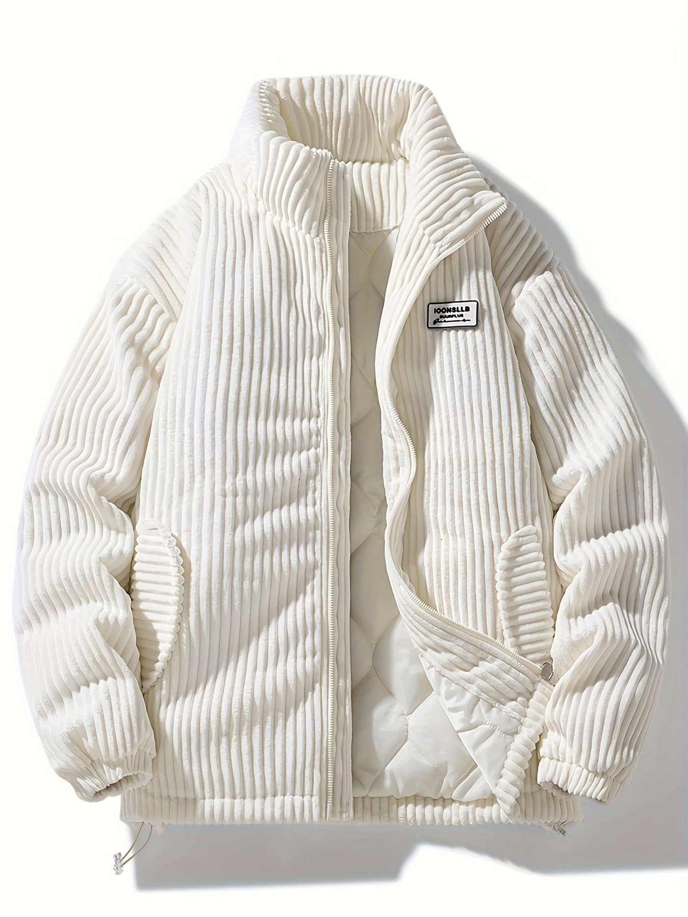 Pim | Corduroy winter jacket in casual style
