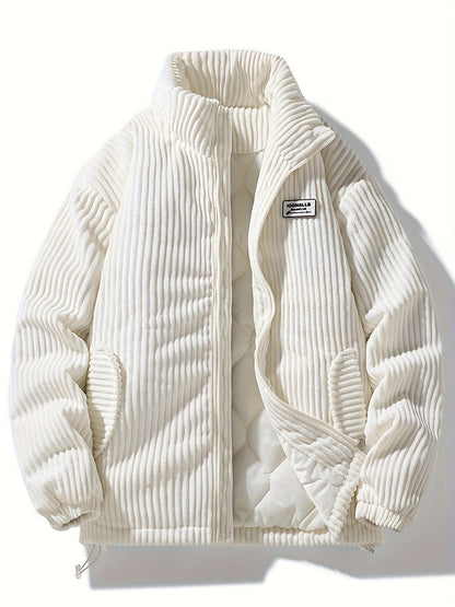 Pim | Corduroy winter jacket in casual style